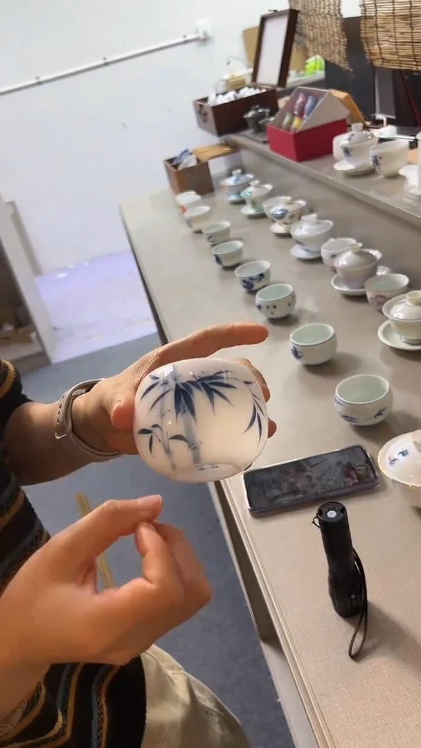 景德镇高温瓷竹冰种料