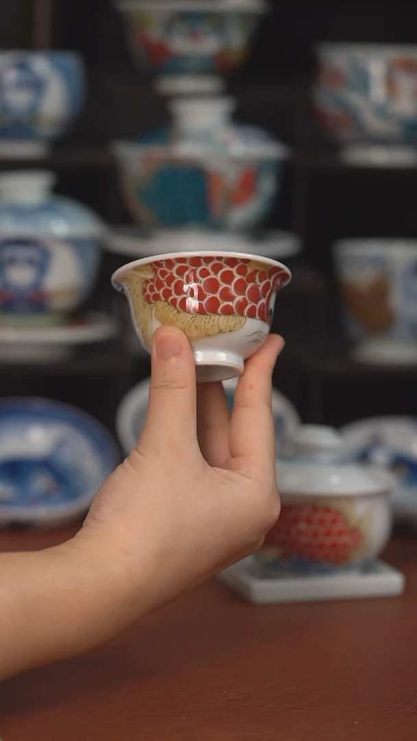 昨明  手绘压手杯（宠粉福利 ）