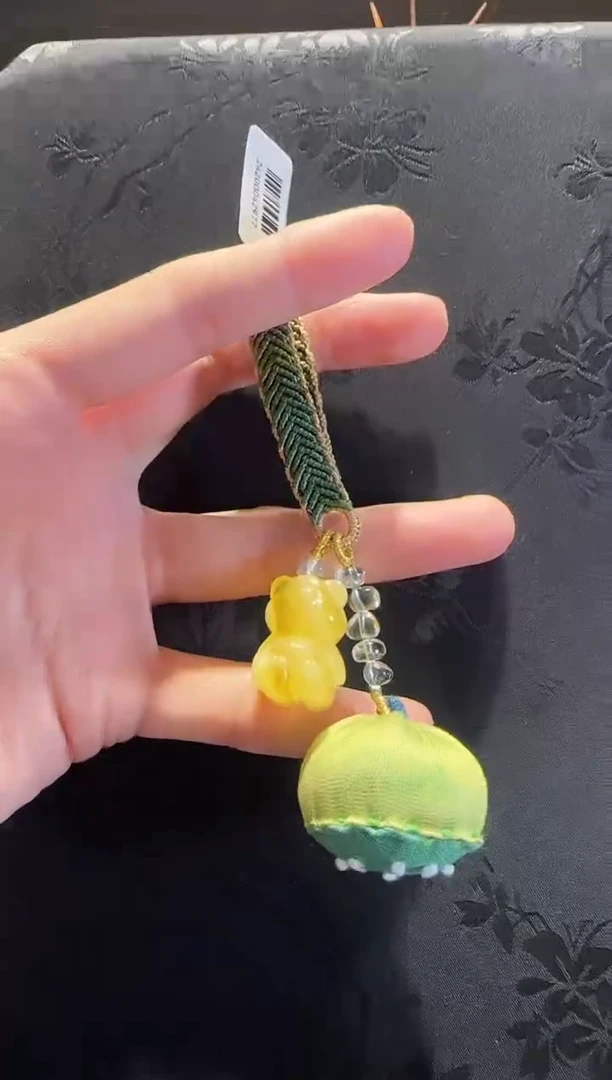 水晶手绳未镶嵌小熊款