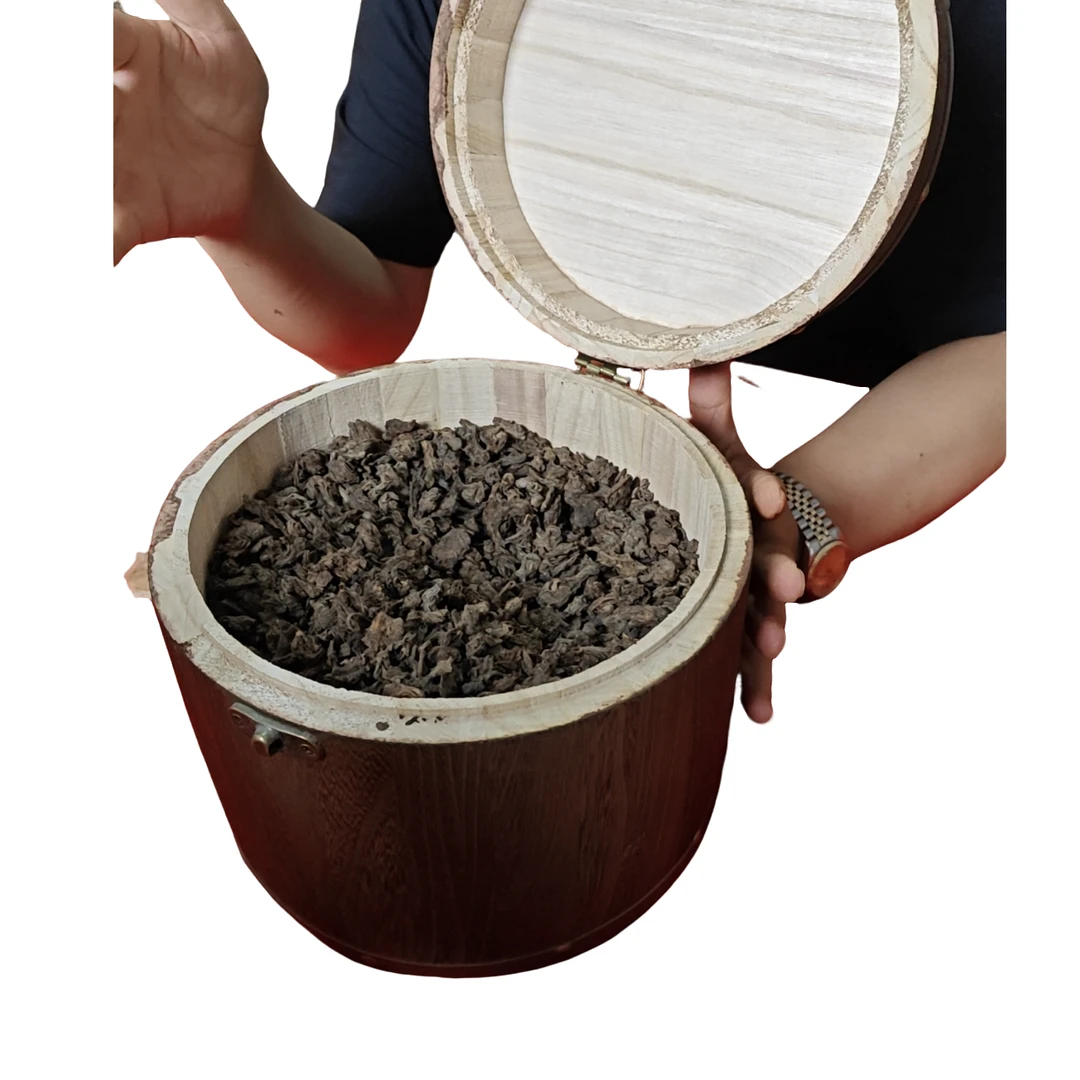 云南普洱茶1974年迷帝窖藏老熟茶2000g拍五发六