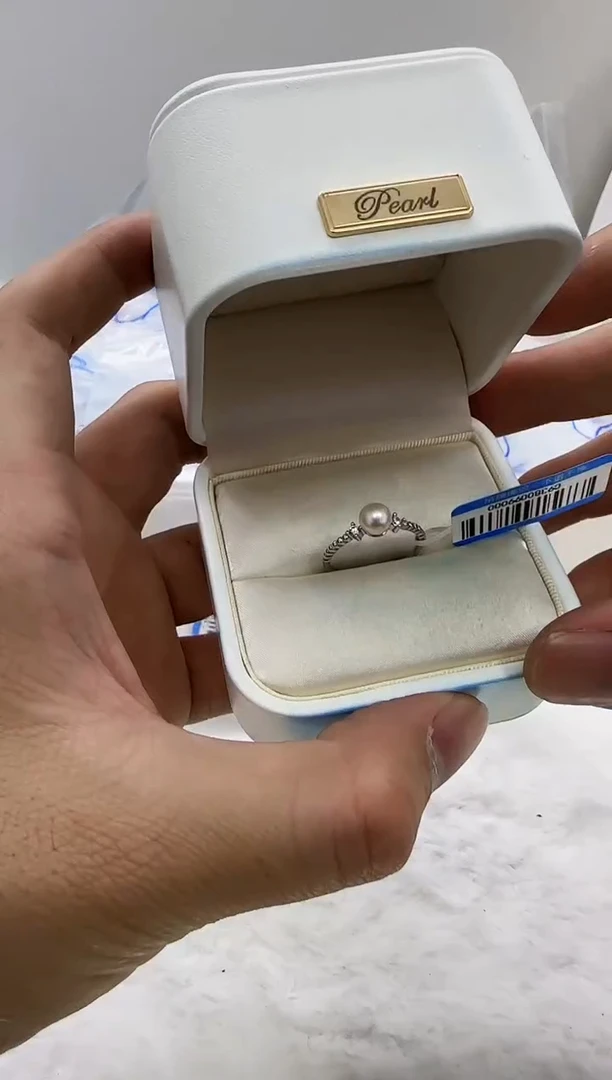 【闪购商品】海水珍珠DA银S925镶嵌c938 戒指6