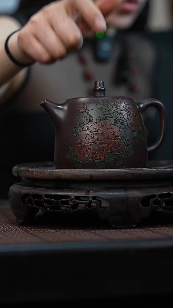 茶壶紫砂宜兴岁颐传砂原矿全手12