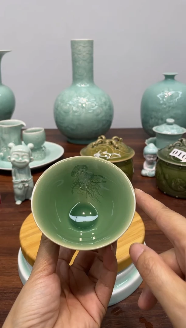 微瑕特价青瓷 慧语瓷坊