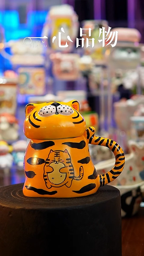 杯子瓷A272景德镇手工手绘杯子摆件