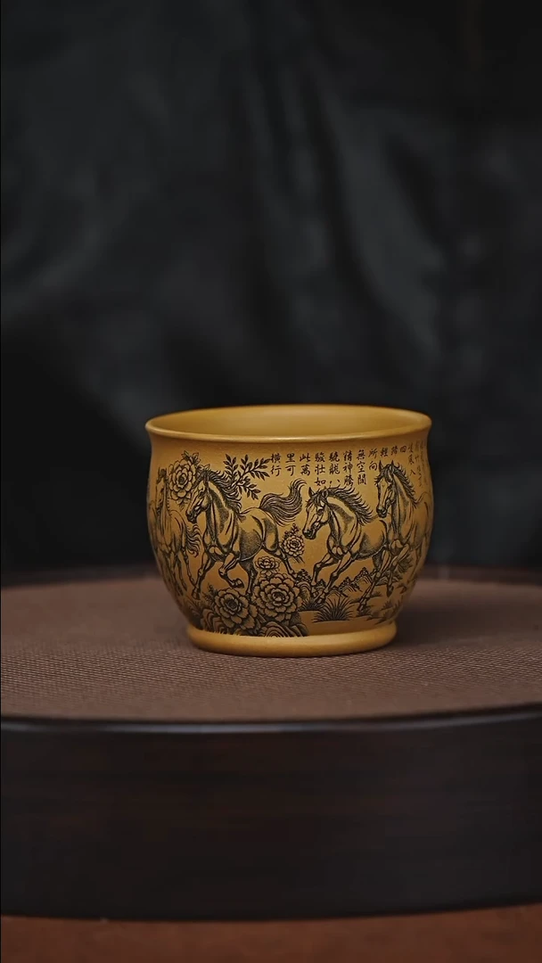 茶杯紫砂原矿紫砂壶