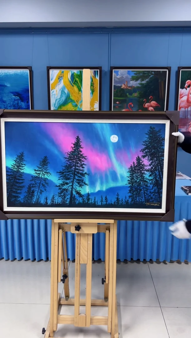 油画陶宗健-55*100尺寸-油画作品