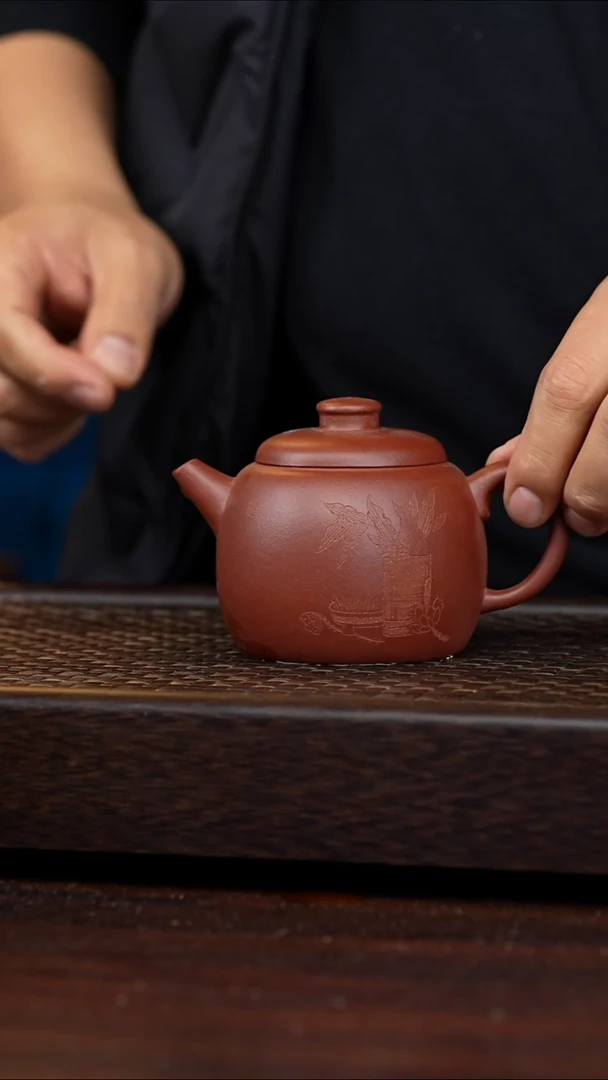 茶壶紫砂丹壶溢香紫砂壶微瑕230cc