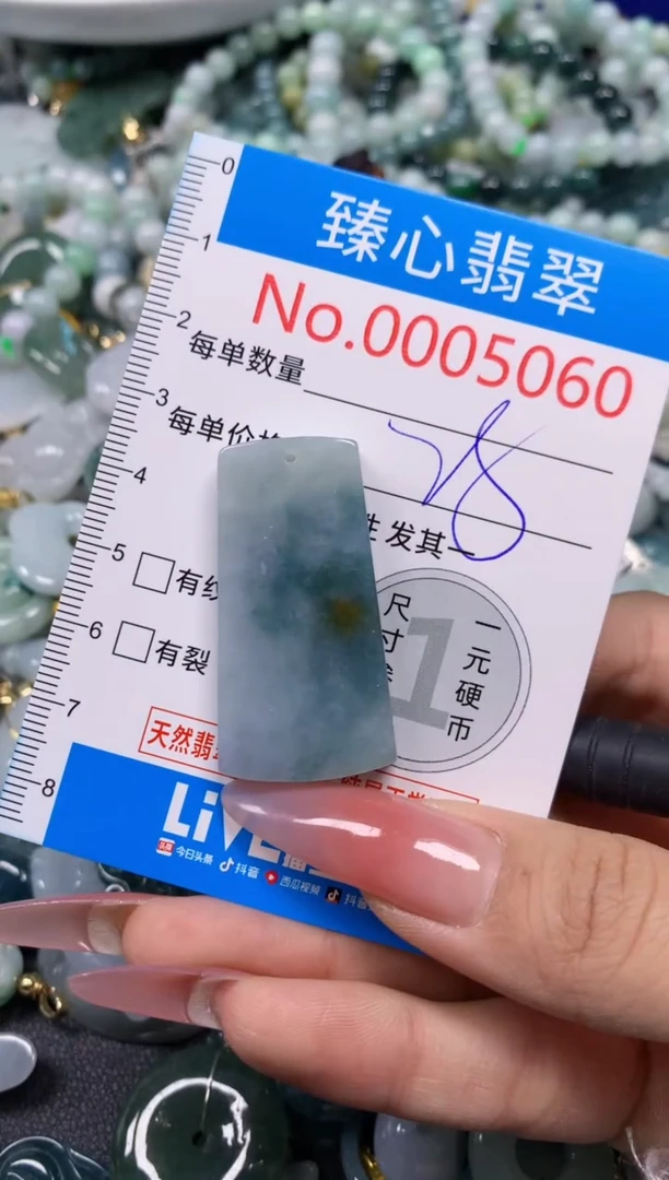 【闪购商品】翡翠颈饰未镶嵌含绳0005060