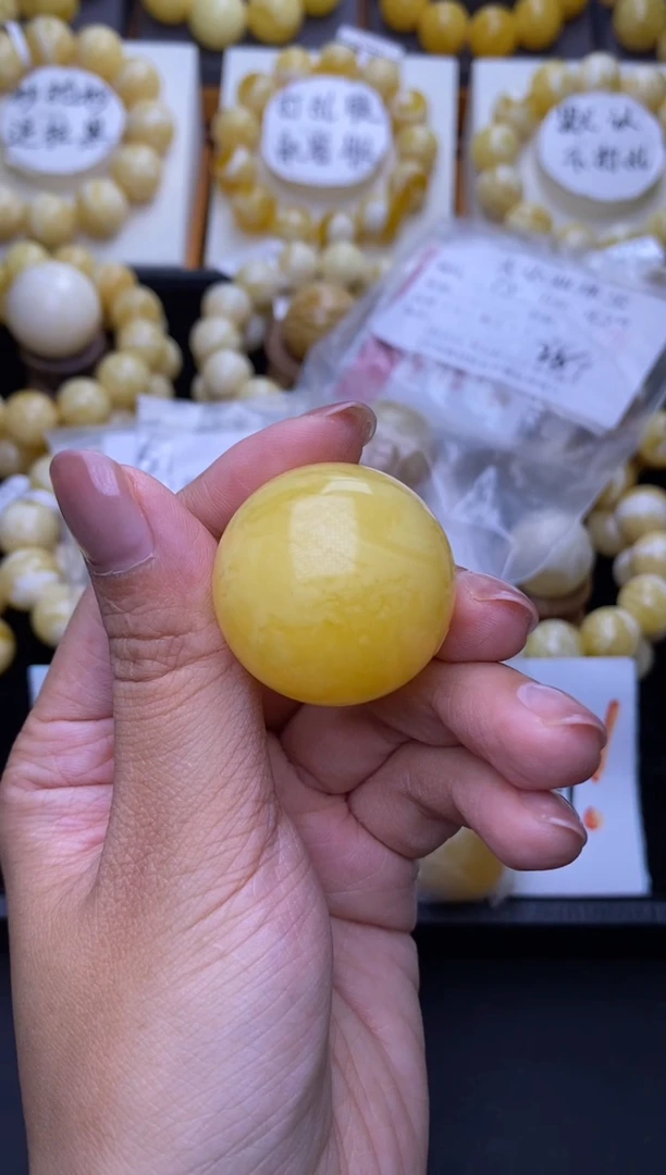 裸石琥珀未镶嵌大小姐珠宝64