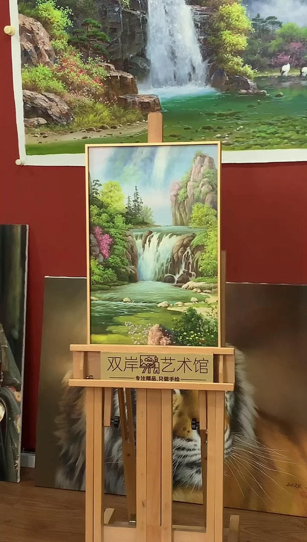 油画【43号】朝鲜原创手绘油画【Ⅰ级画家丨孤品佳作】