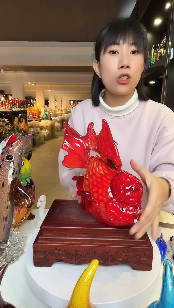 【闪购商品】茶盏琉璃摆件家居摆件