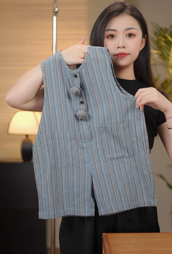 【现货】2025新款儿童夏季新品洋气卡通背带裤阔腿裤子18570