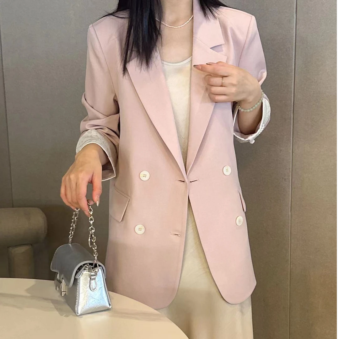 【国风新中式西装】气质优雅轻奢感设计百搭西服-苋 17401(58037)