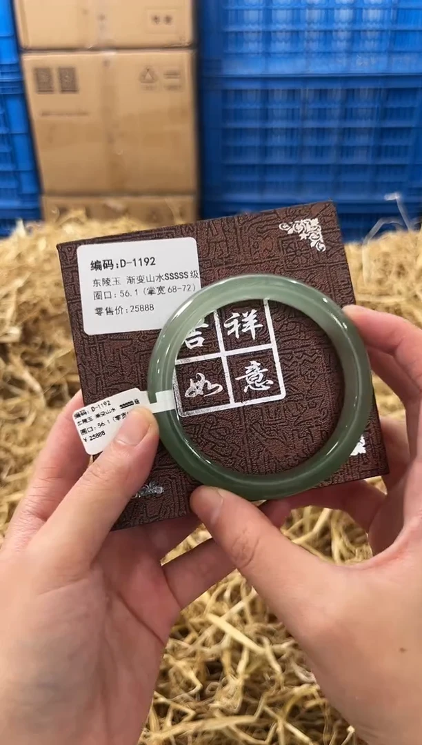 石英质玉手镯未镶嵌D-1192