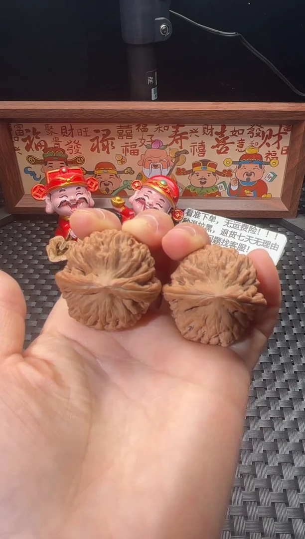 把件文玩核桃莲花34