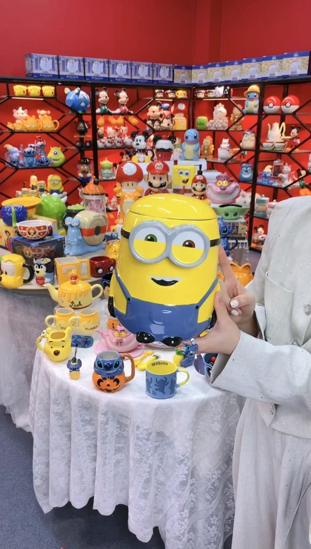 【闪购商品】.@@小黄人鲍勃储物罐