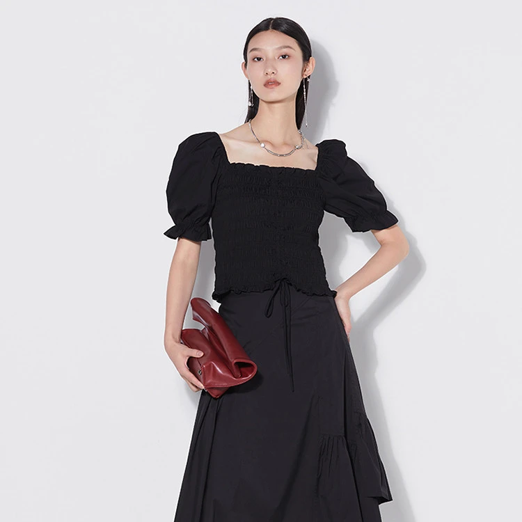 【曼德诗】设计师同款高级衬衫M320008