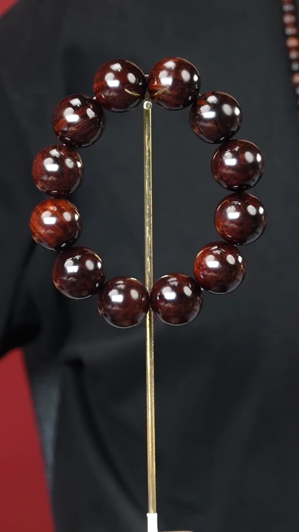 手串/手链黄花梨/降香黄檀2.0十月田多彩水波沉水多样性发一