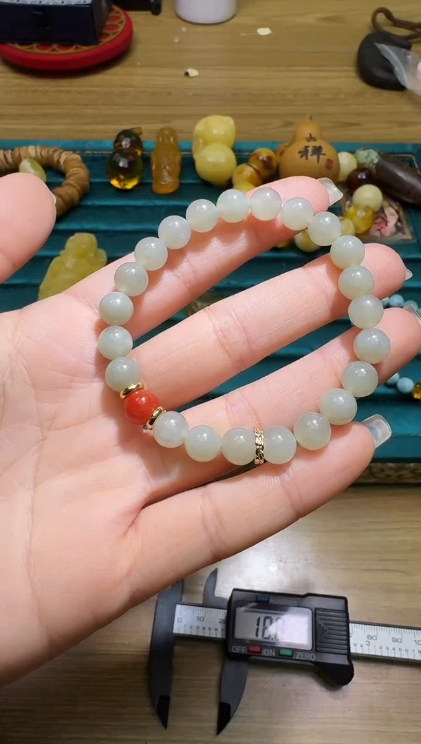 未镶嵌手链和田玉多样性发一件 365