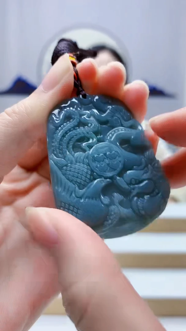 颈饰未镶嵌翡翠4852zm-JJ挂件2