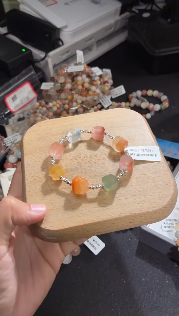 未镶嵌手链水晶40号多样性发一D