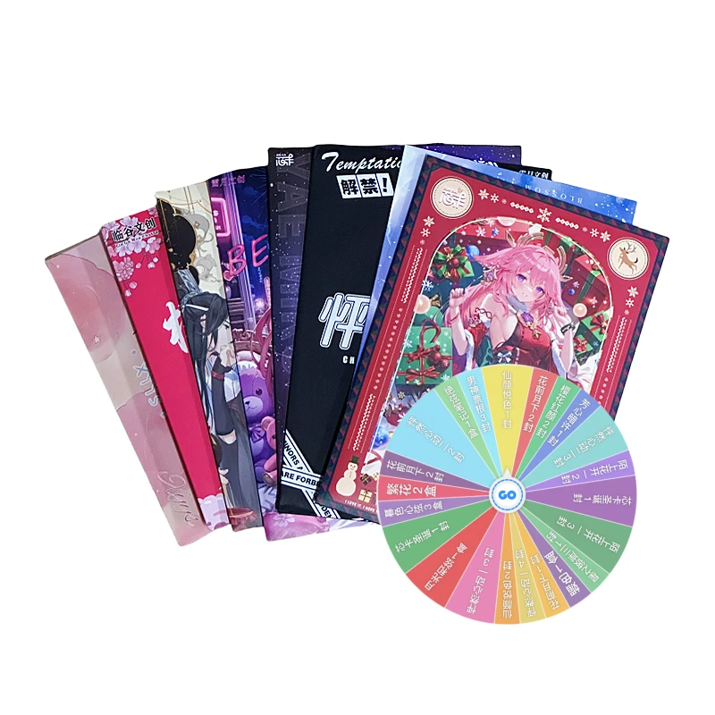 【魅咔大转盘】YS 多动漫ip卡牌色纸亚克力大转盘 卡牌盲盒（代拆）