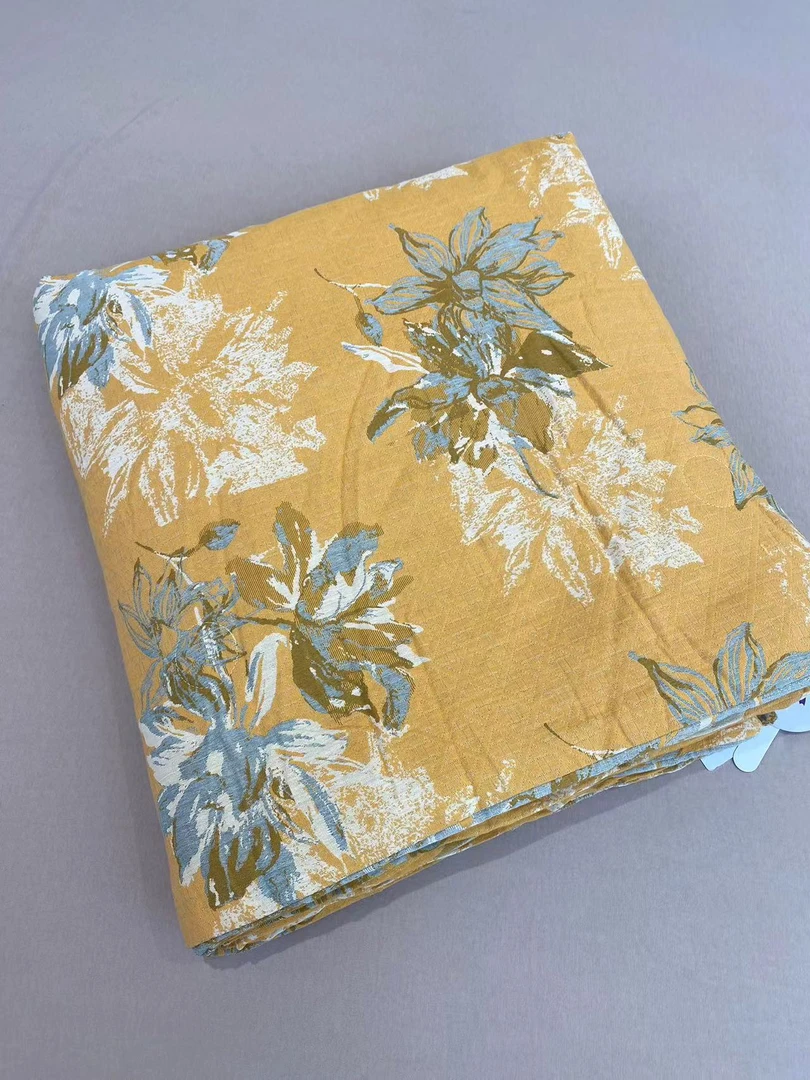 【秋黎】150*200单人双层纱被子大豆被柔软亲肤透气薄款被