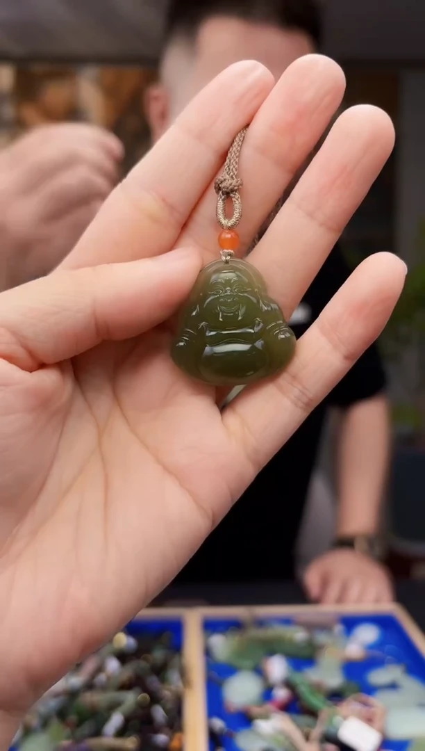 和田玉未镶嵌挂件拍一发一多样性发货