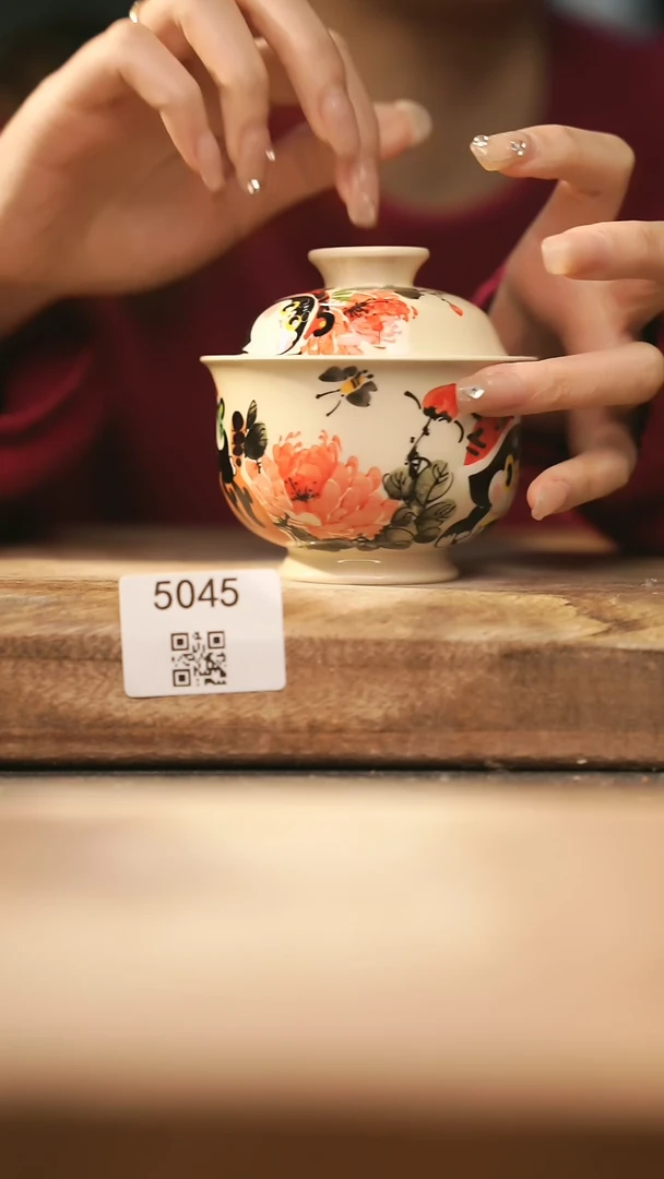 【闪购商品】【落单孤品】福利/盖碗@@5045