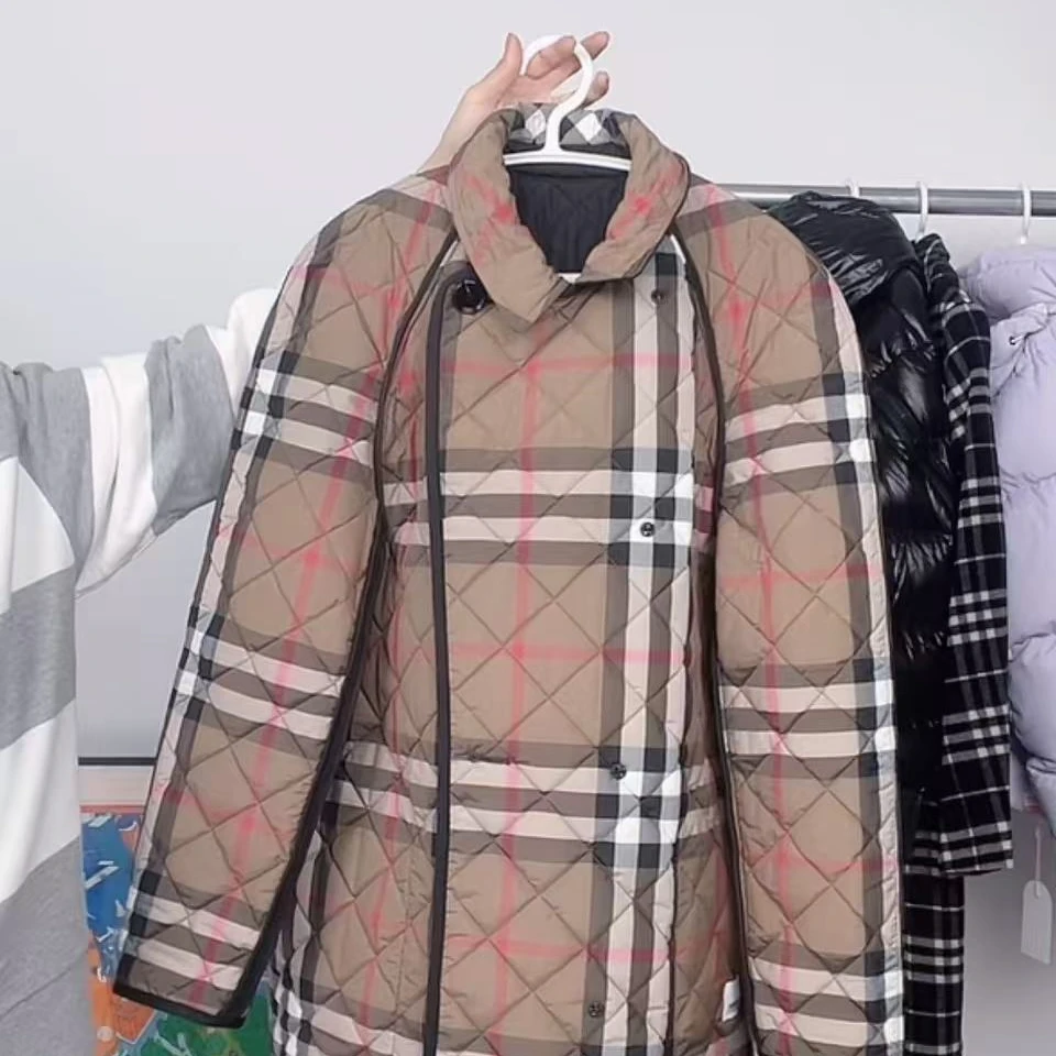95新 BURBERRY/博柏利 175/96A黑色棉服/251222ZXD9Q02