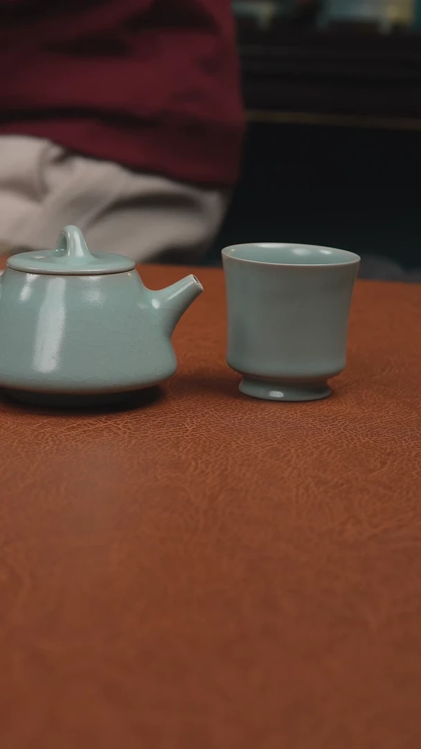 【闪购商品】杯汝州原产地原矿釉朱老师一壶一杯