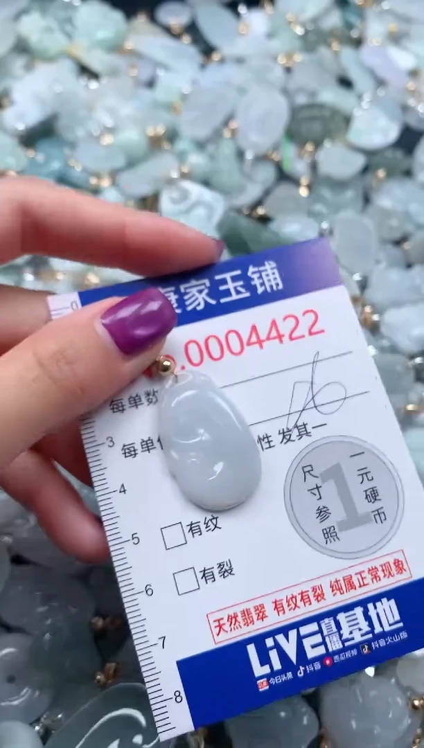 颈饰未镶嵌翡翠4422