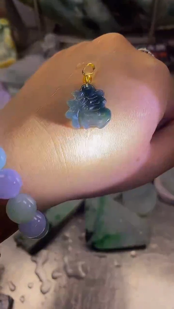 未镶嵌挂件翡翠天然缅甸翡翠A货828