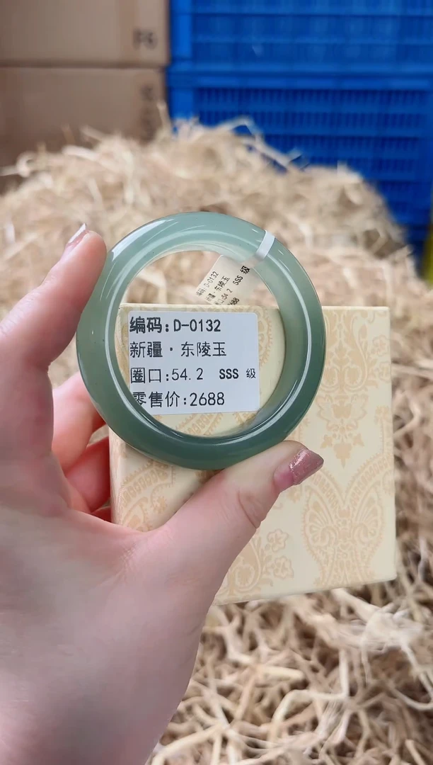 未镶嵌手镯石英质玉D-0132