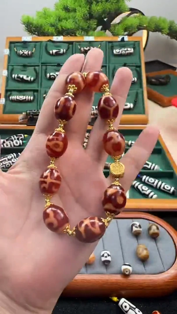 玛瑙/玉髓（覆膜）颈饰合金119.（微瑕随机发货）