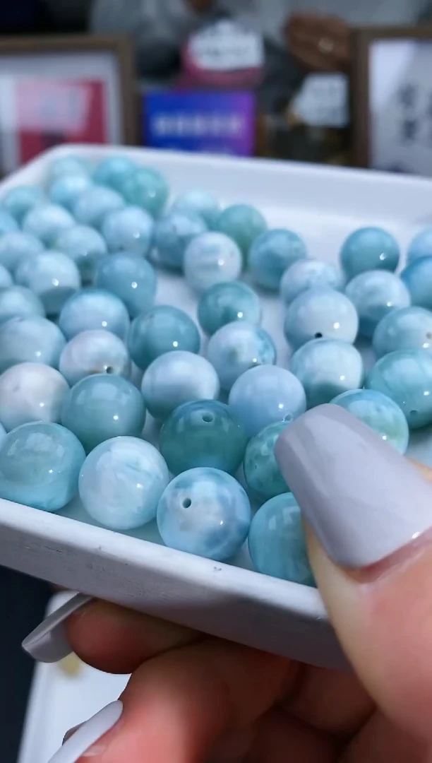 【闪购商品】针钠钙石（海纹石）颈饰未镶嵌12a多样性发其一/3.11/1个