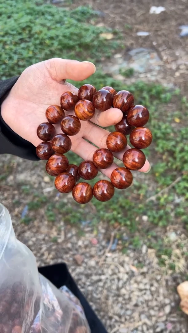 手串/手链黄花梨/降香黄檀A020十月田1.8圆珠手串188