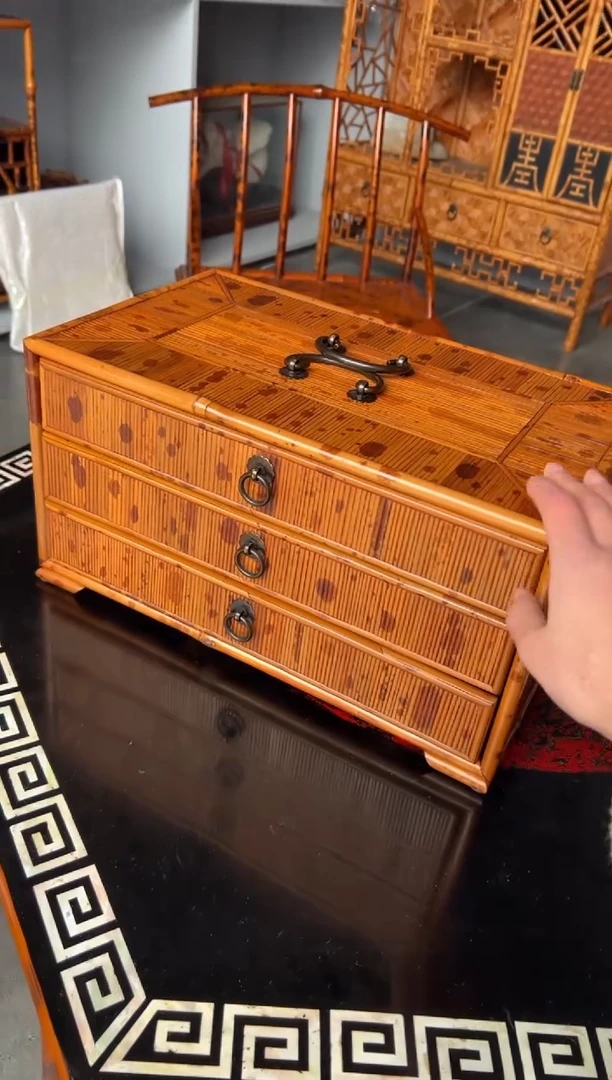 【闪购商品】扇子福建湘妃竹扇箱