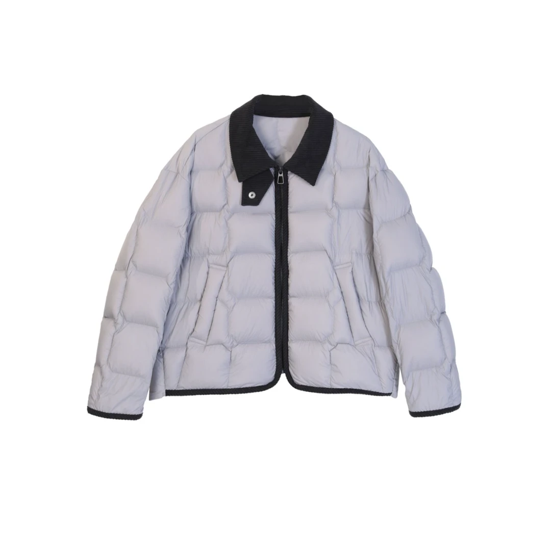 门店20&9/9！巴恩日记」暖呼呼90白鹅绒翻领羽绒服外套女M13926