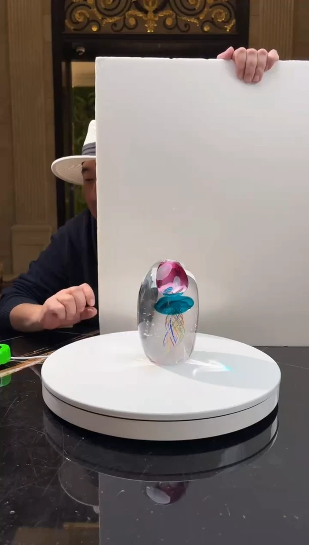 【闪购商品】摆件AJ1010027水母香薰瓶