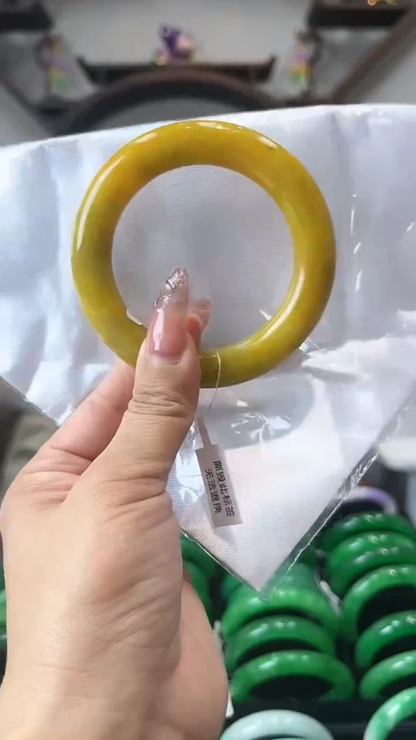 【闪购商品】砖雕闪36 圈口56.5 独货手镯