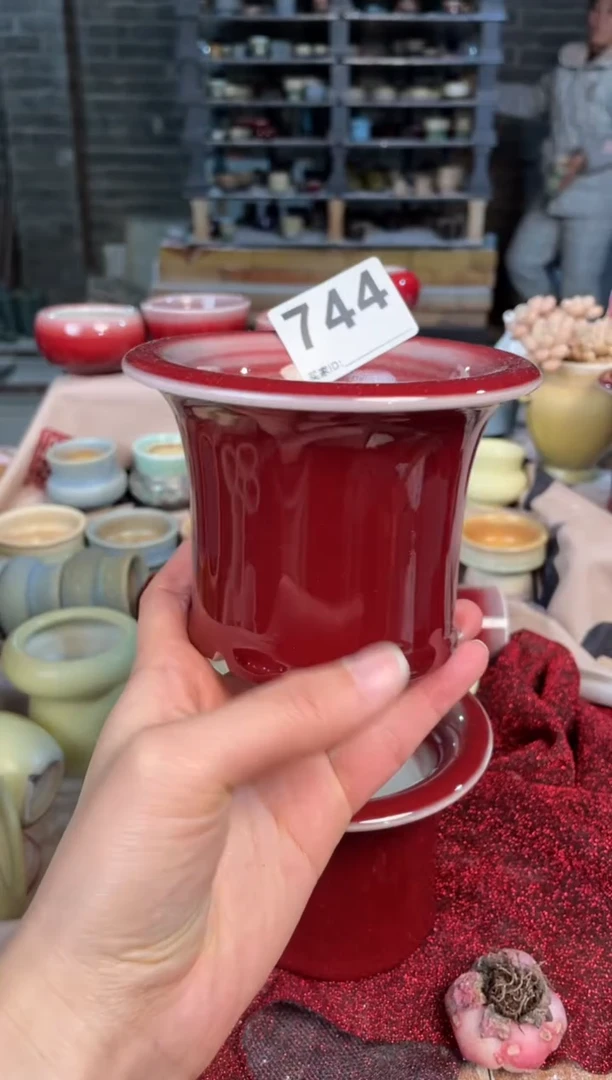 【闪购商品】摆件福利744小芳知木花盆编号