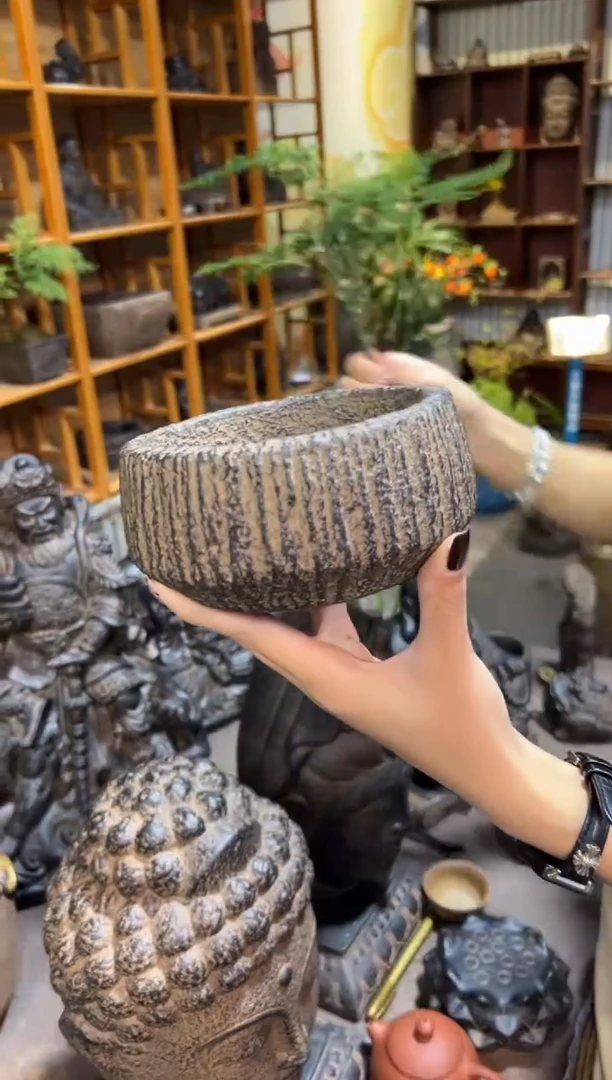 陶土【火山泥】小石钵