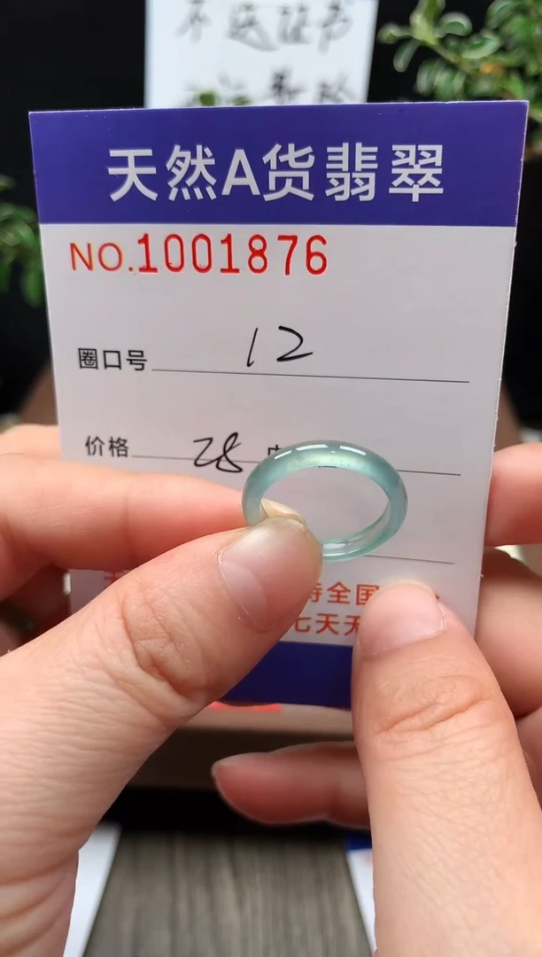 未镶嵌戒指翡翠12#