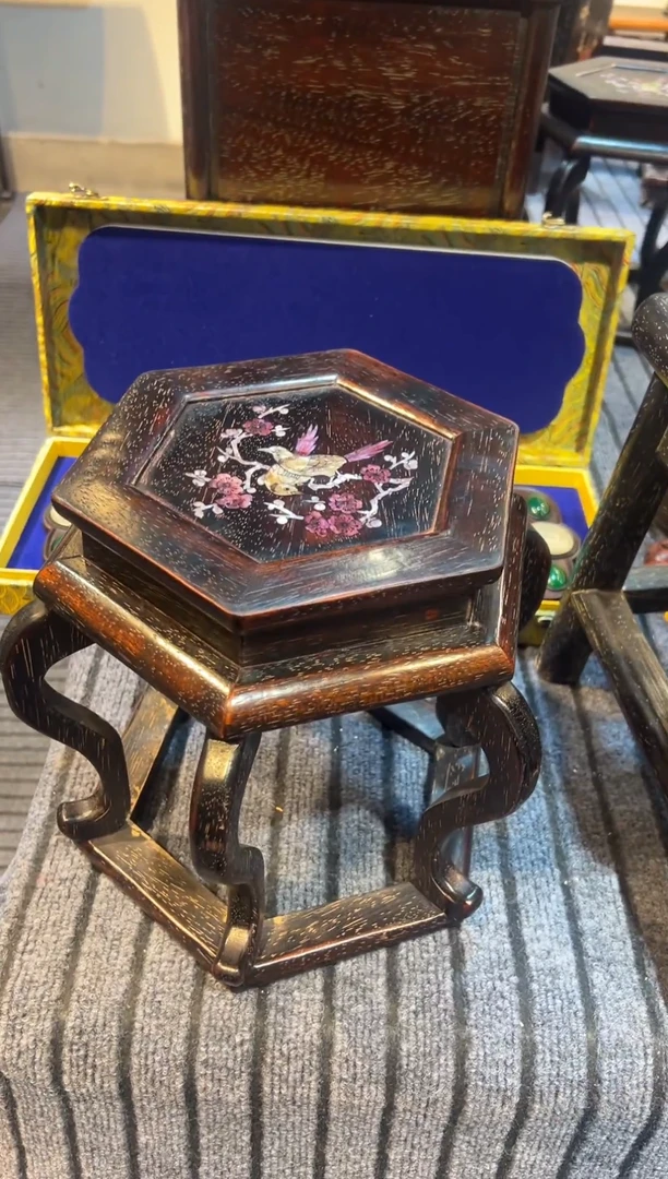 木紫檀木小香几00