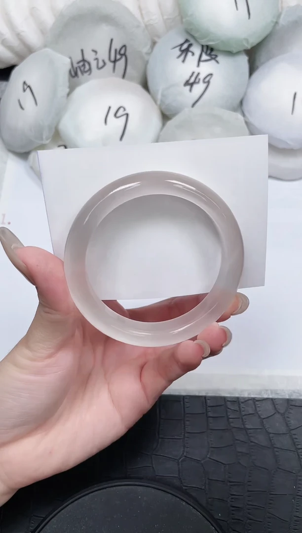 未镶嵌手镯石英质玉6-56