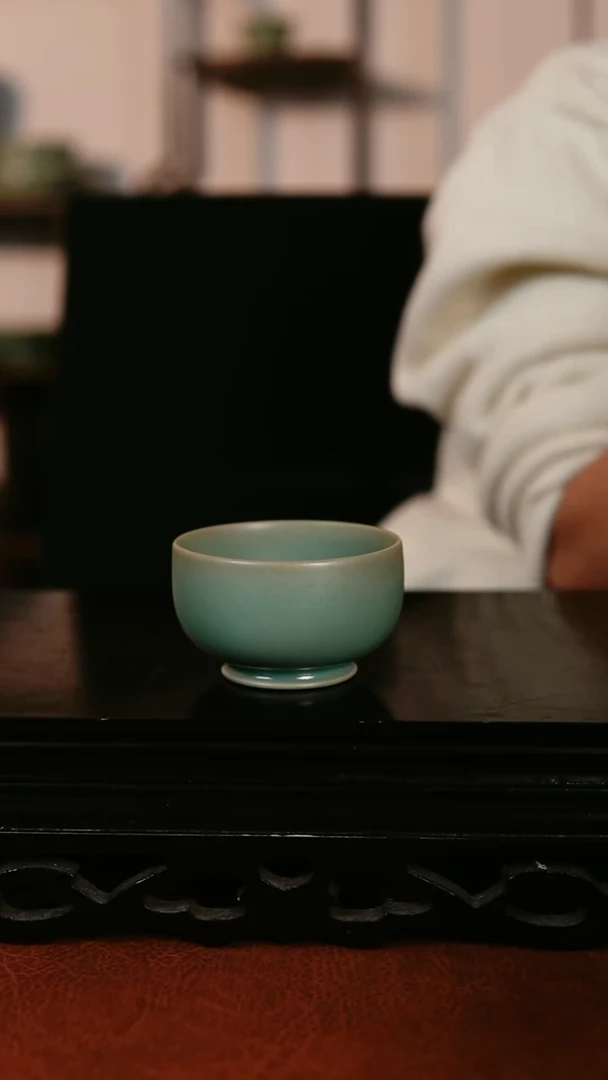 杯子瓷原产地原矿釉汝瓷