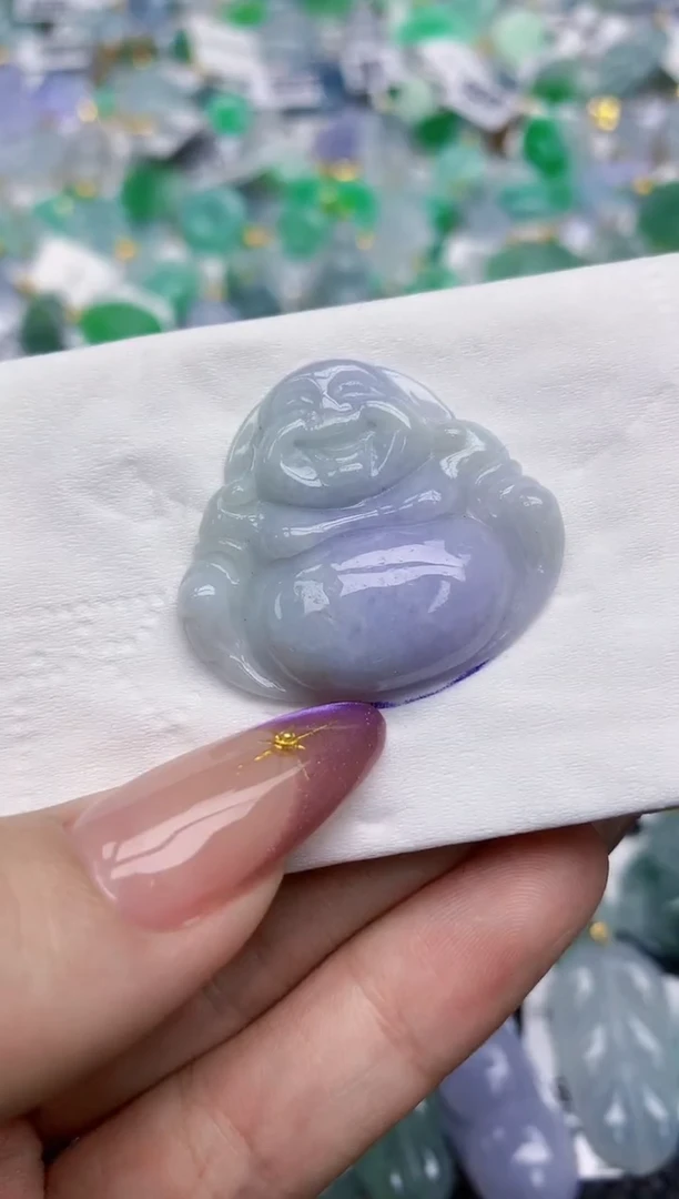 翡翠未镶嵌颈饰   天然翡翠A货