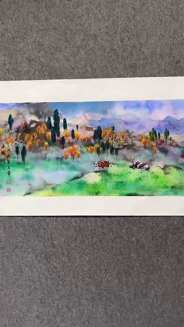 国画王忠权-2平尺-国画作品