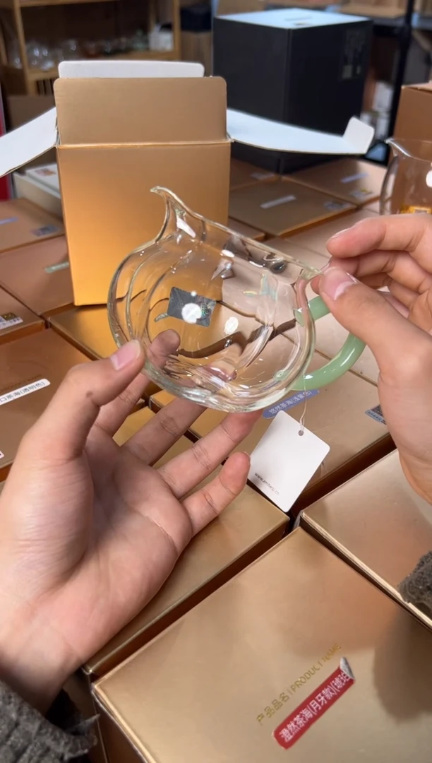 【闪购商品】禾器纳福茶海浅玉色金标